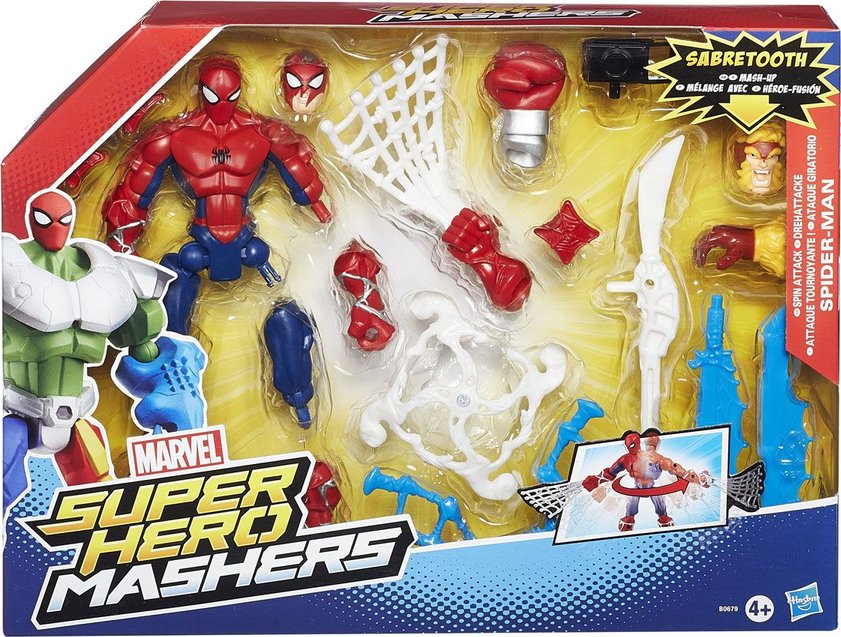 Figurina cu accesorii - Marvel Super Heroes Mashers - mai multe modele | Hasbro