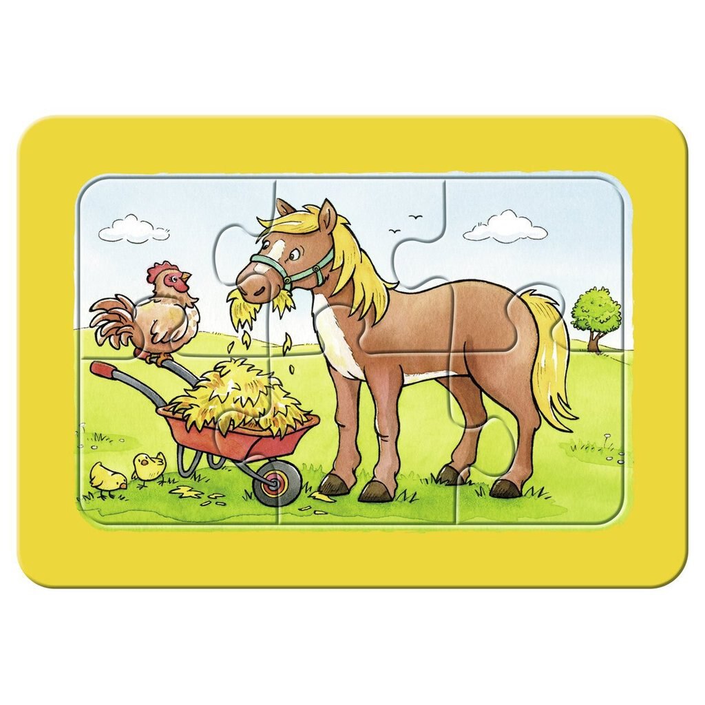 Puzzle 3x6 piese - My First Puzzles - Animale | Ravensburger - 1 | YEO