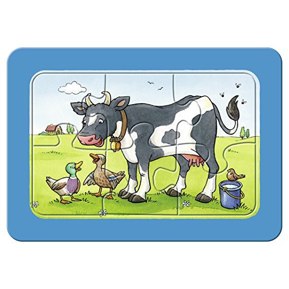 Puzzle 3x6 piese - My First Puzzles - Animale | Ravensburger - 2 | YEO