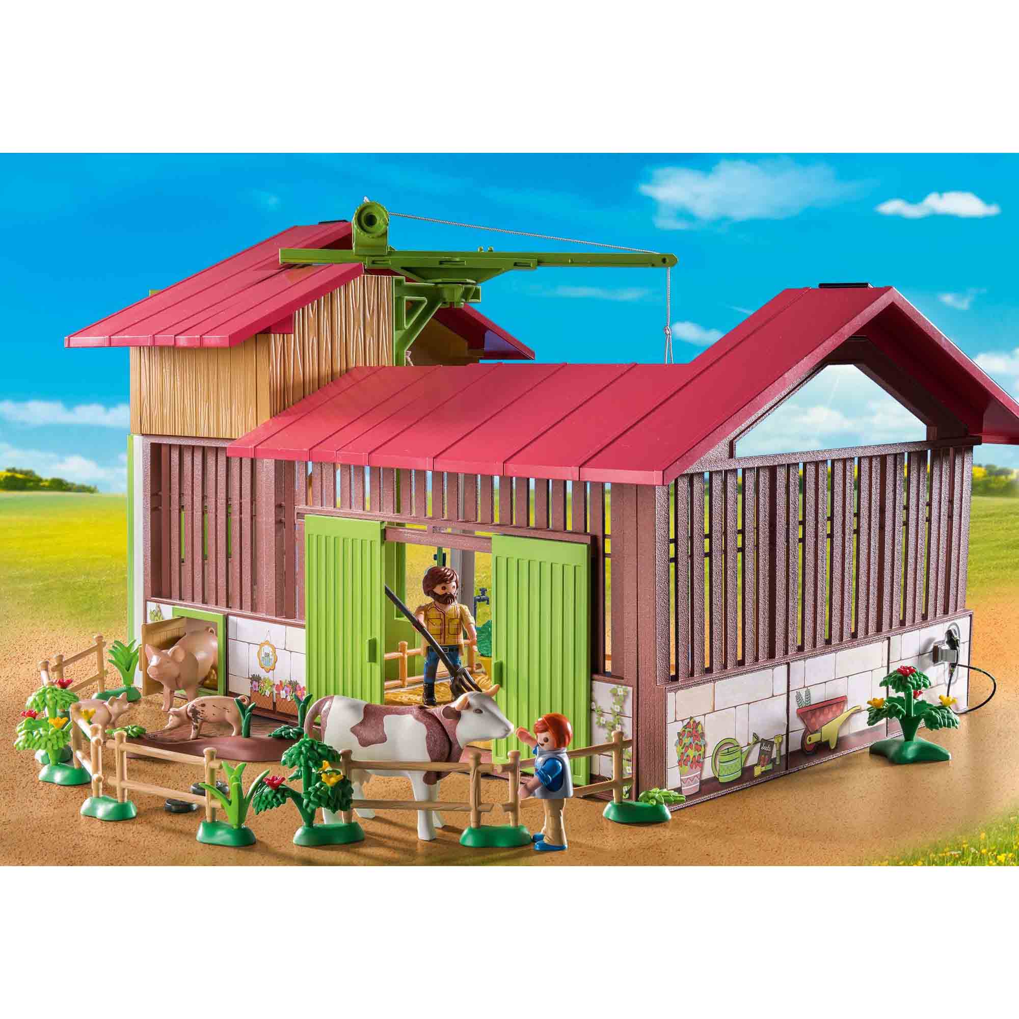 Set jucarii - Country - Ferma mare extensibila | Playmobil - 1 | YEO