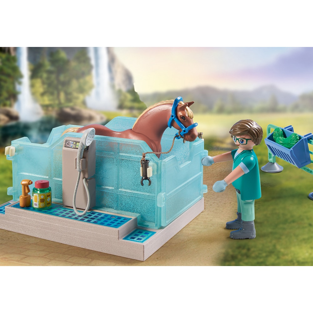 Set jucarii - Horses of Waterfall - Centru veterinar si de terapie | Playmobil - 3 | YEO