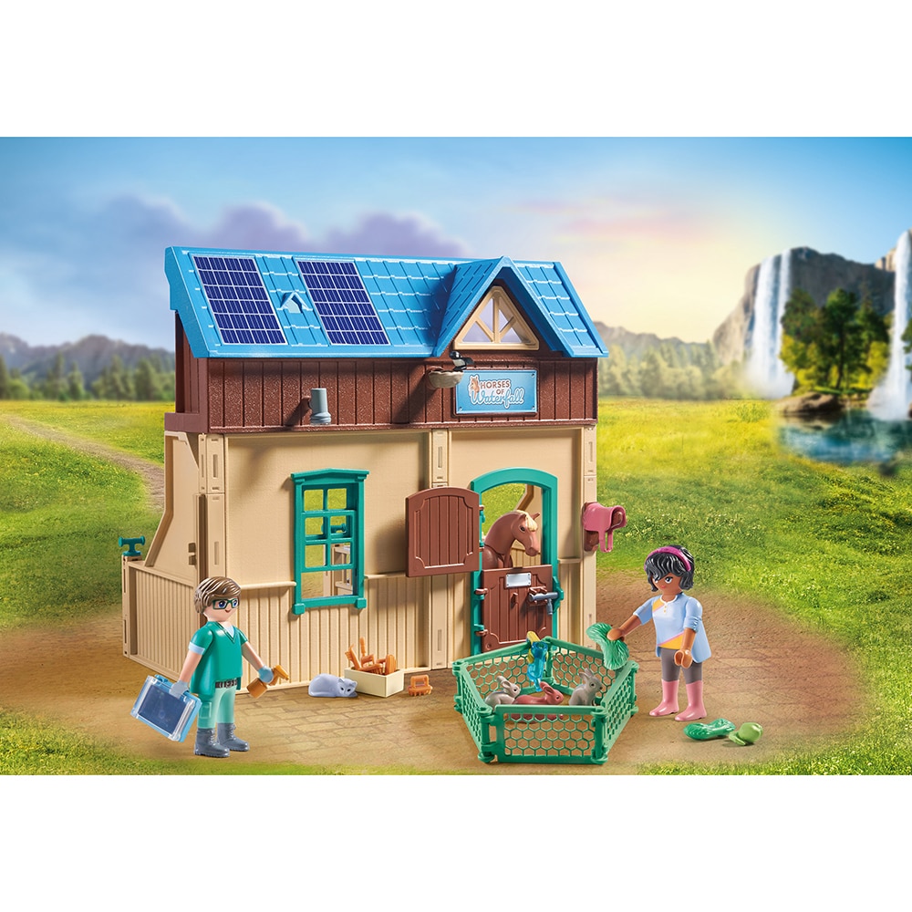 Set jucarii - Horses of Waterfall - Centru veterinar si de terapie | Playmobil - 4 | YEO