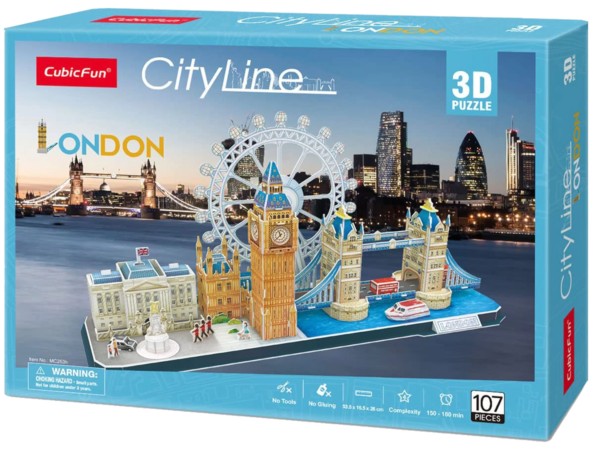 Puzzle 3D - City Line - Londra | CubicFun