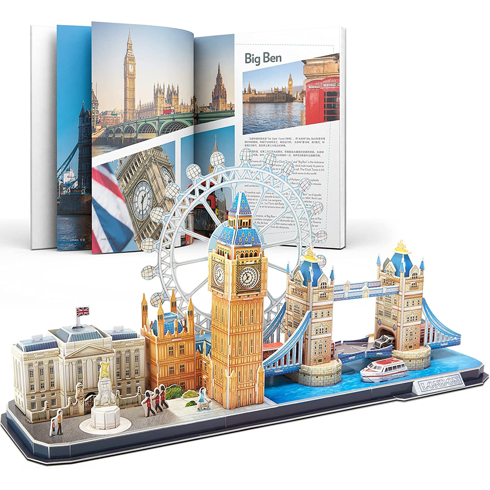 Puzzle 3D - CityLine - Londra | CubicFun