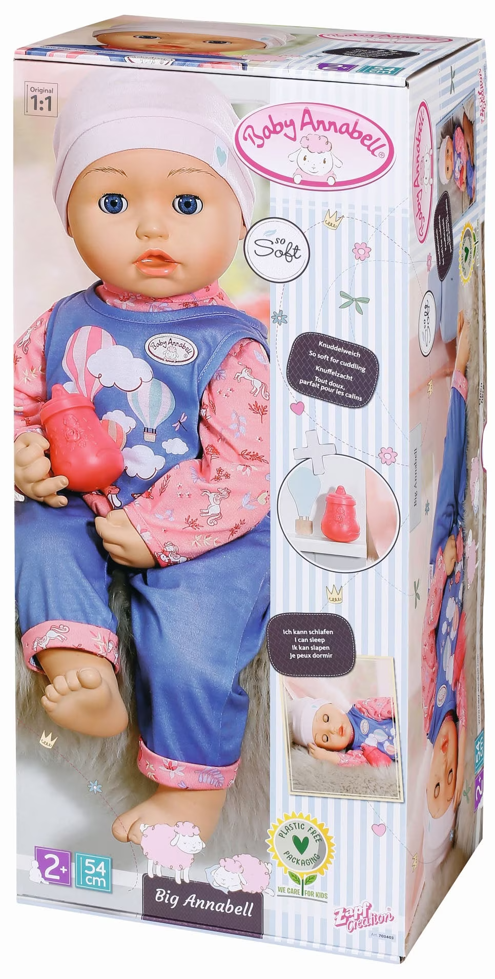 Papusa - Baby Annabell - Big Annabell | Zapf Creation - 3 | YEO