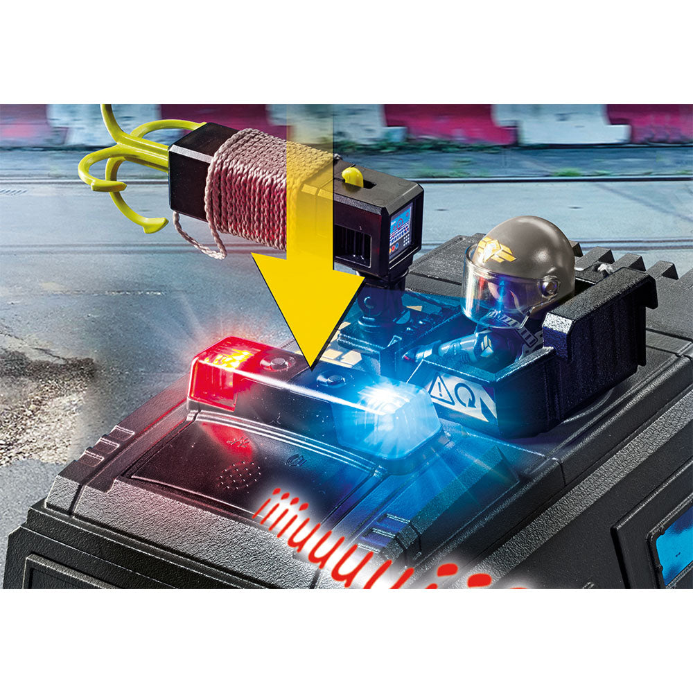 Set jucarii - City Action - Vehiculul de teren al echipei SWAT | Playmobil - 6