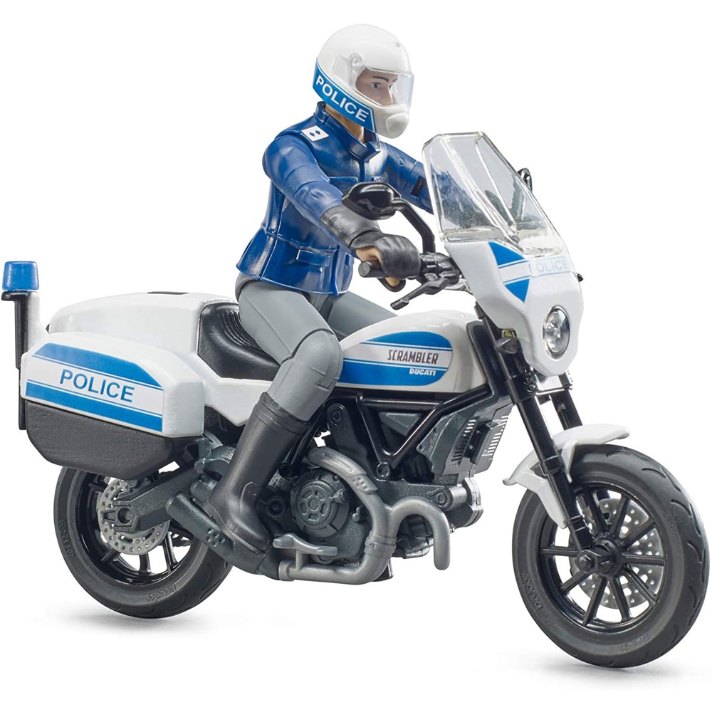 Motocicleta - Scrambler Ducati cu politist | Bruder