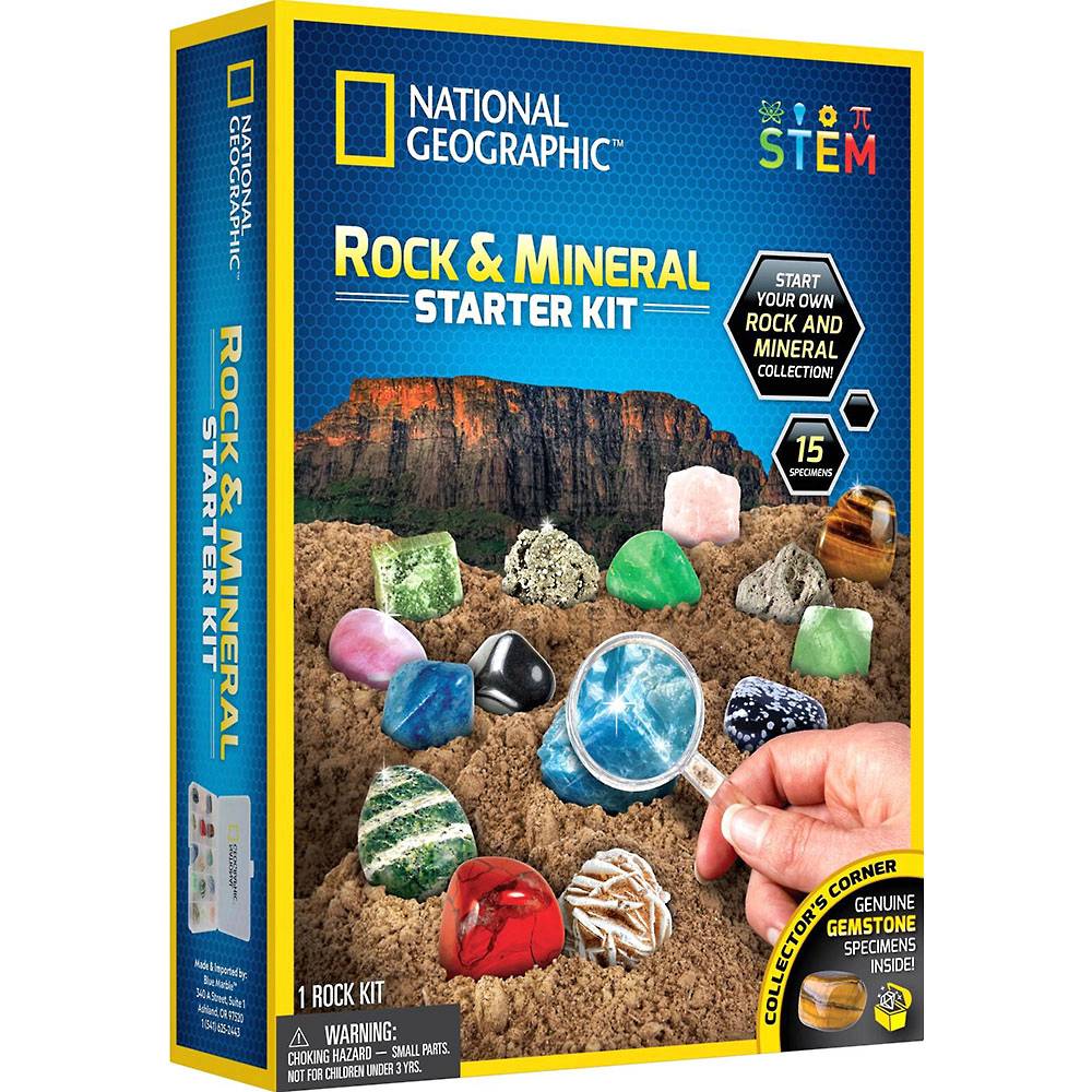 Set educativ - Roci si minerale | National Geographic