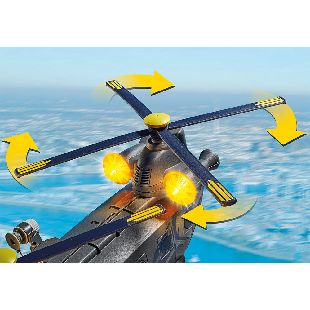 Set jucarii - City Action - Aeronava echipei SWAT | Playmobil - 7