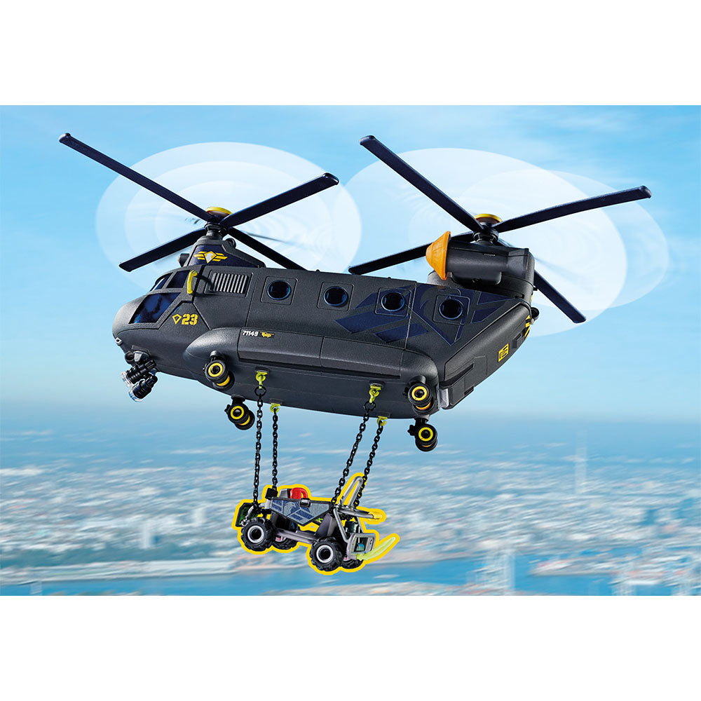 Set jucarii - City Action - Aeronava echipei SWAT | Playmobil - 4