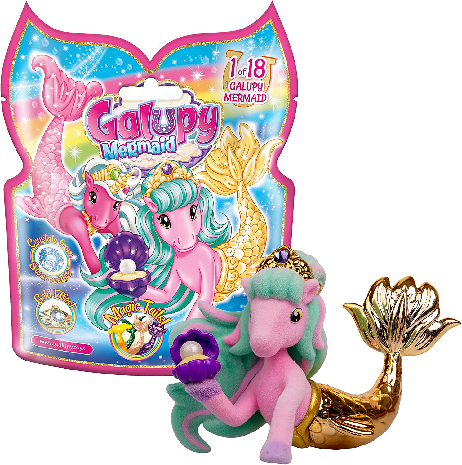 Figurina supriza - Unicorn Mermaid Galupy | Craze - 1 | YEO