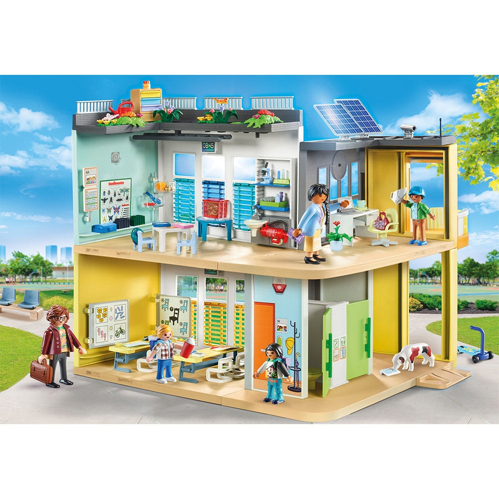 Set de constructie - City Life - Scoala mare | Playmobil