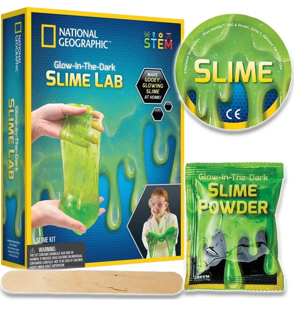 Kit educativ - Invata sa faci propriul slime | Blue Marble - 1 | YEO