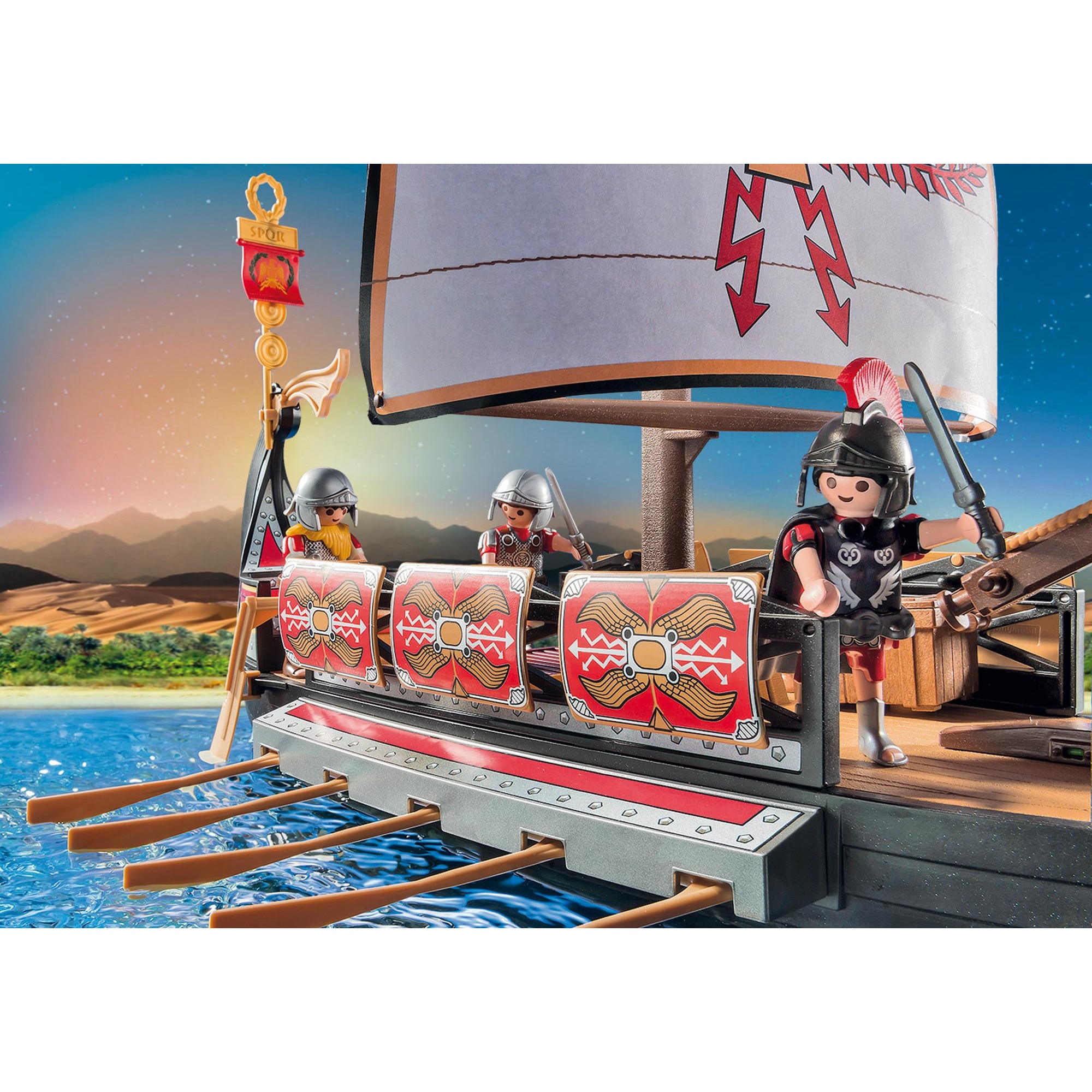 Set jucarii - History - Nava razboinicilor romani | Playmobil - 2 | YEO