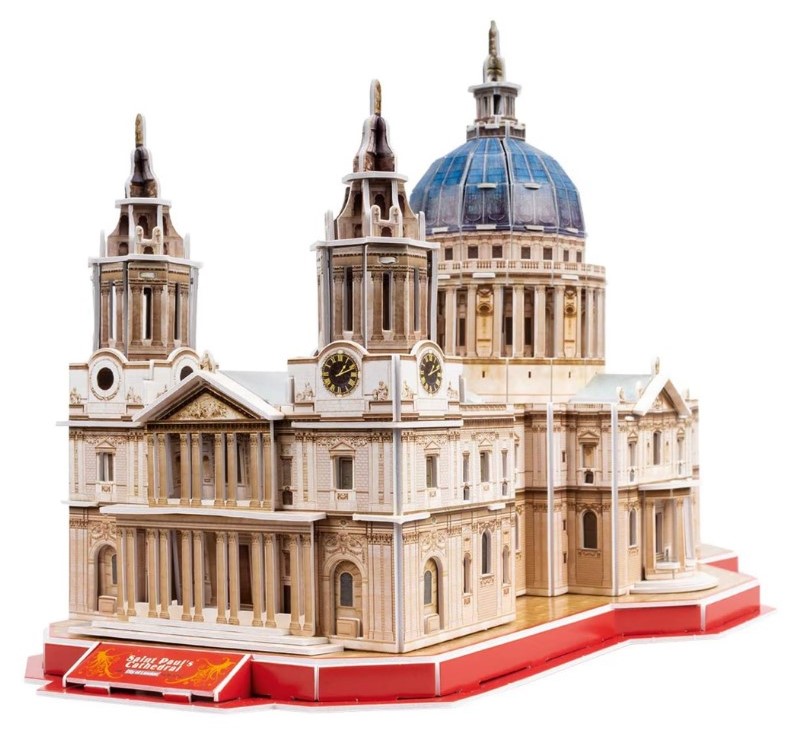 Puzzle 3D - National Geographic - Catedrala St. Paul | CubicFun - 4