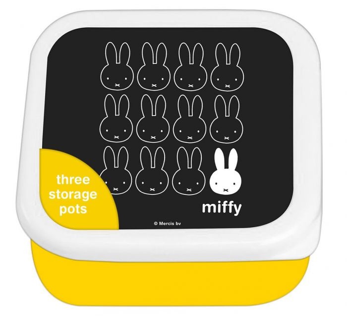 Set 3 cutii pentru pranz - Miffy | Blueprint Collections - 3 | YEO