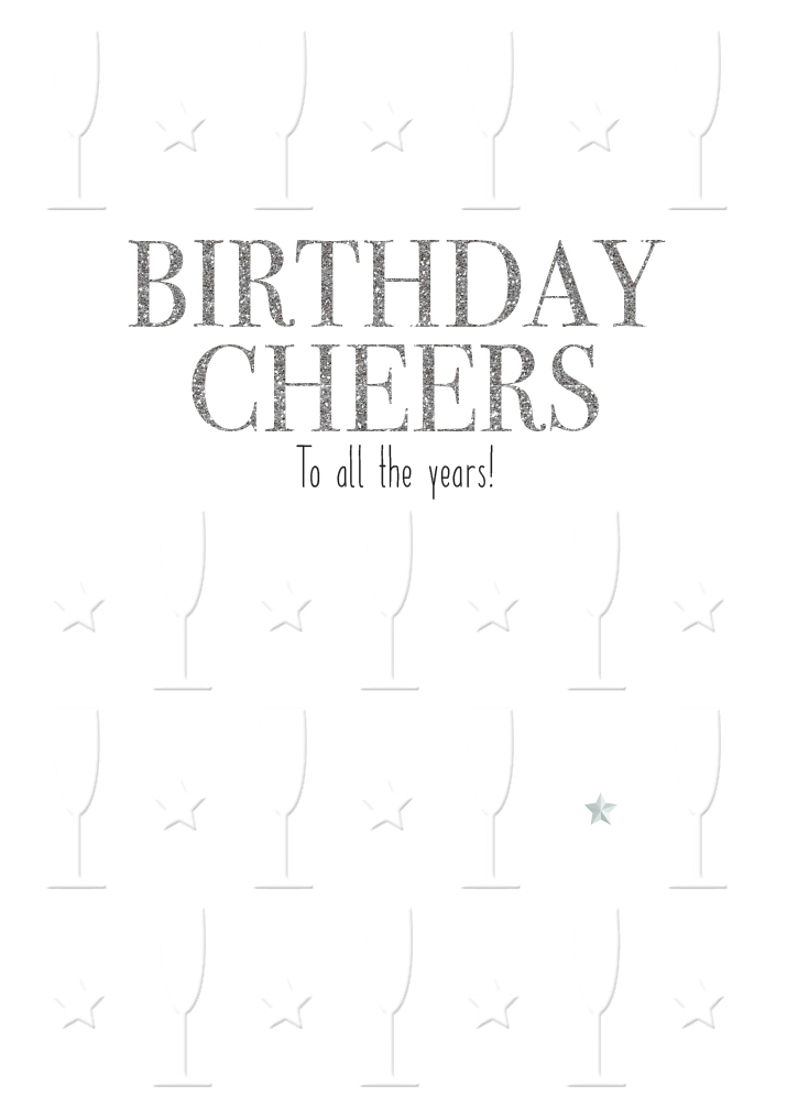 Felicitare - Birthday Cheers for All the Years | Ling Design