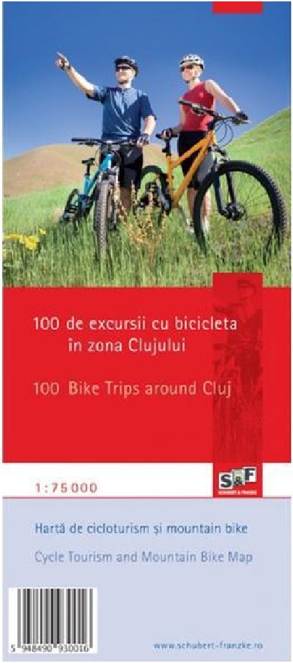 100 de excursii cu bicicleta in zona Clujului |
