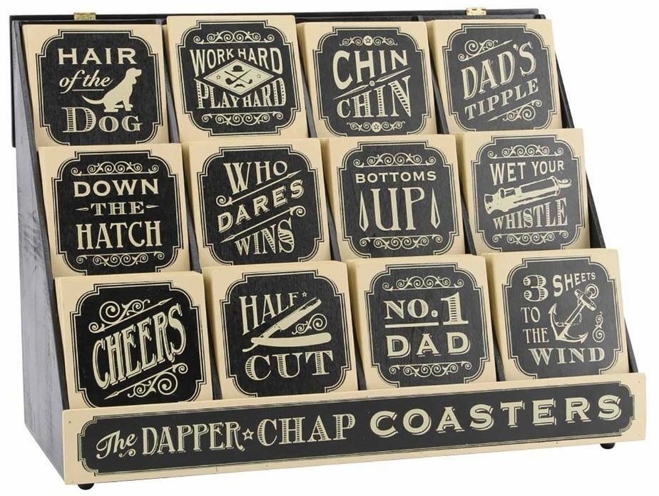  Coaster - Dapper Chapper - Modele diferite | CGB Giftware 