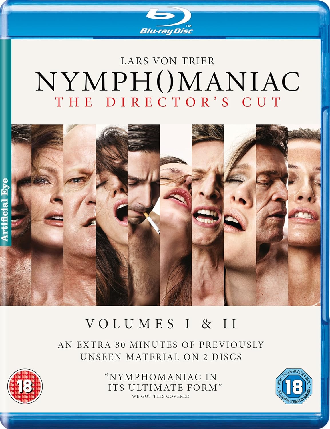 Nymphomaniac: Volumes I & II Directors Cut (Blu-ray) | Lars Von Trier