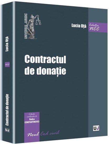 Contractul de donatie | Lucia Uta Carte 2022