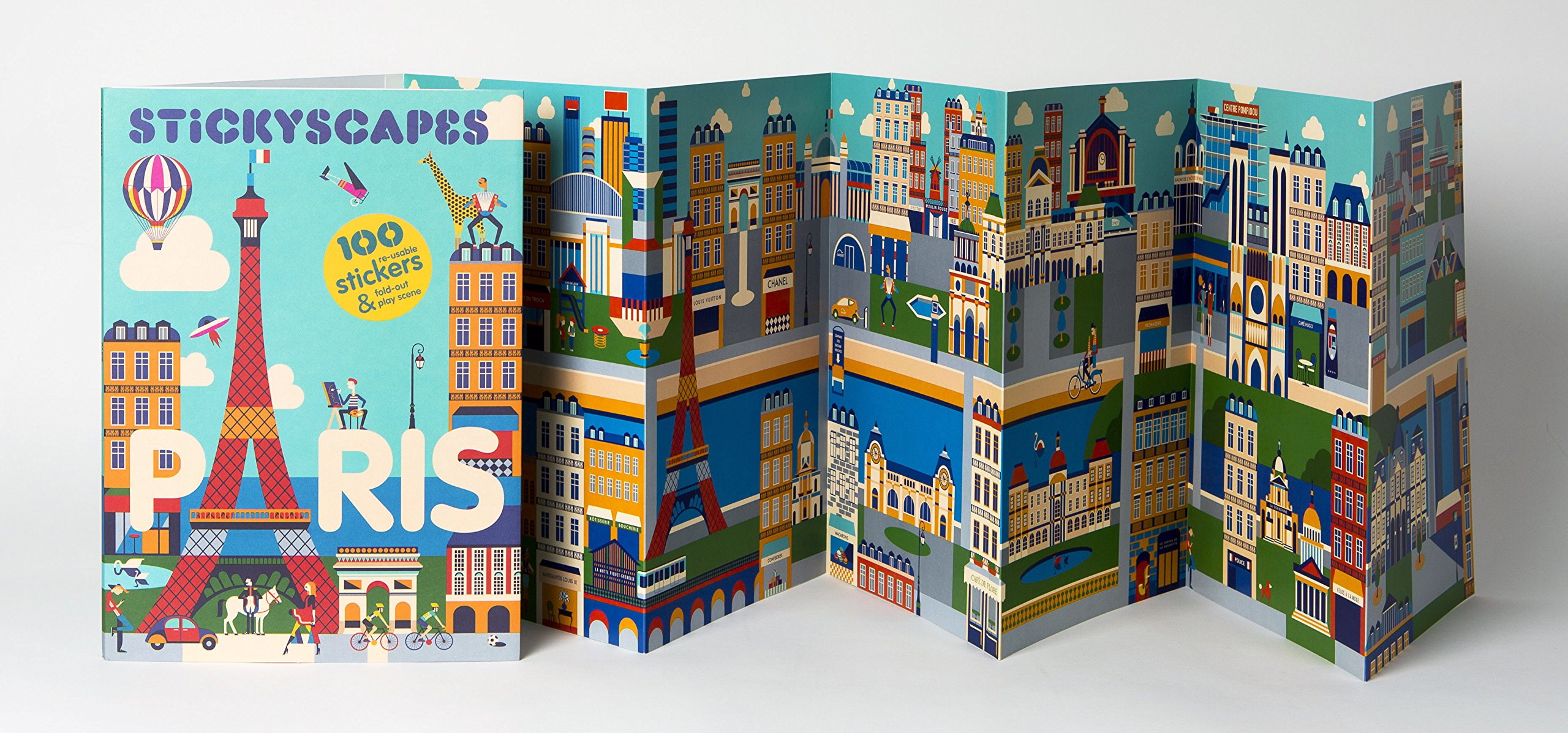Stickyscapes Paris | Malika Favre