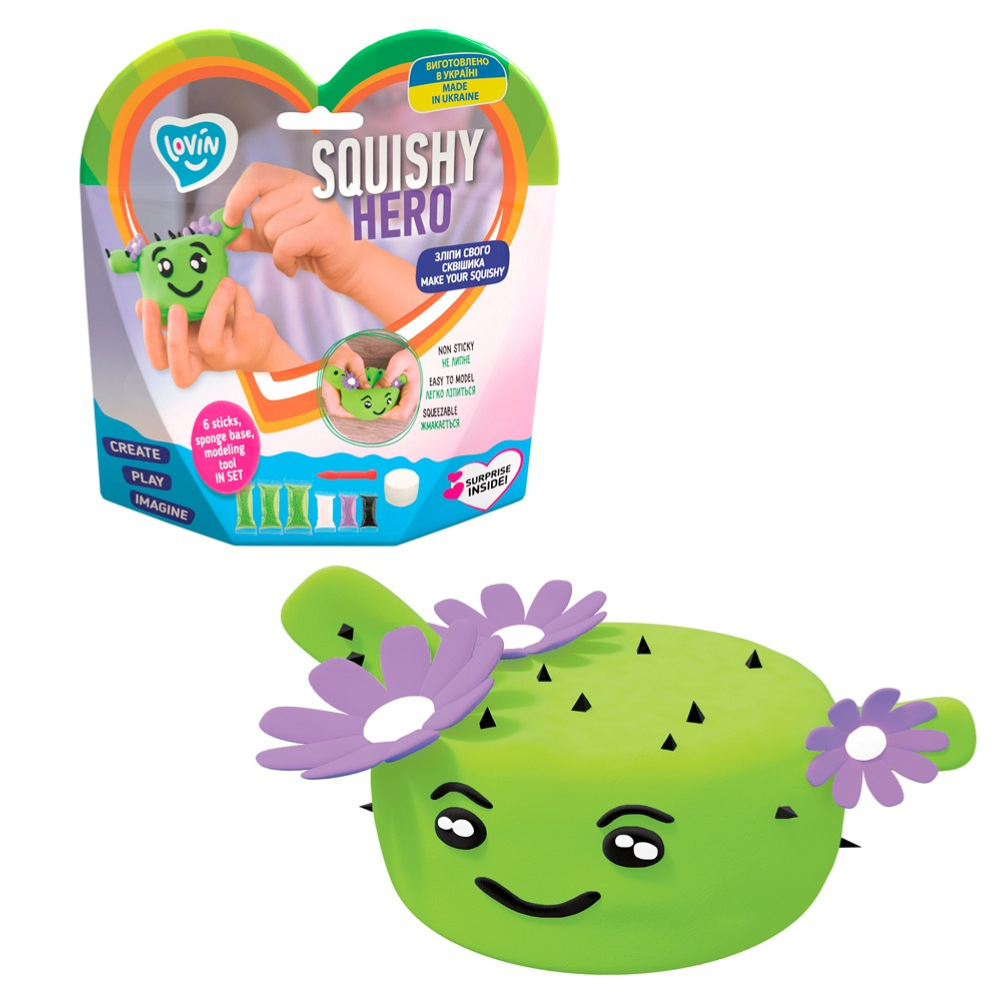 Set creativ - Squishy Hero - Cactus | Lovin\' Do