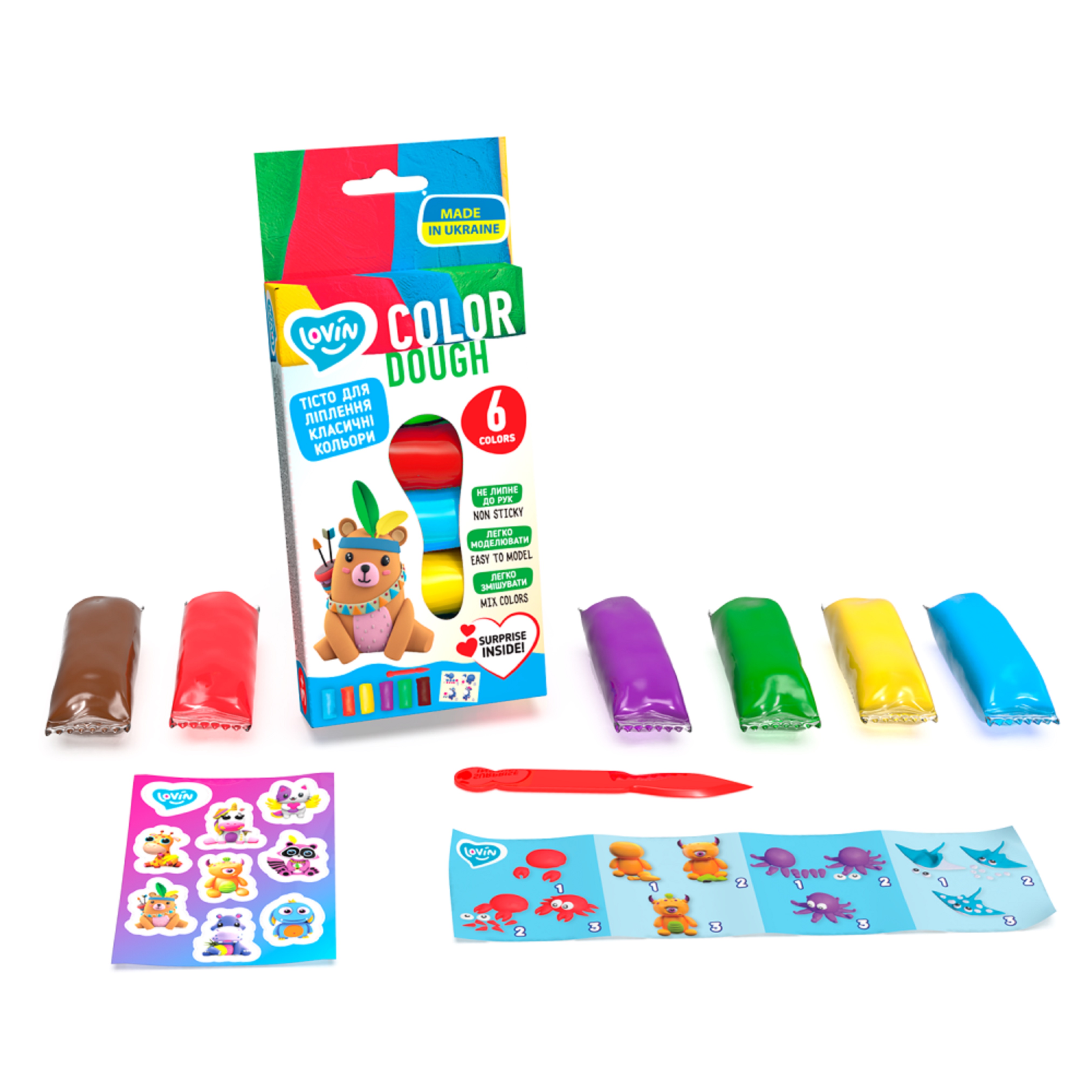 Set plastilina - 6 culori | Lovin\' Do