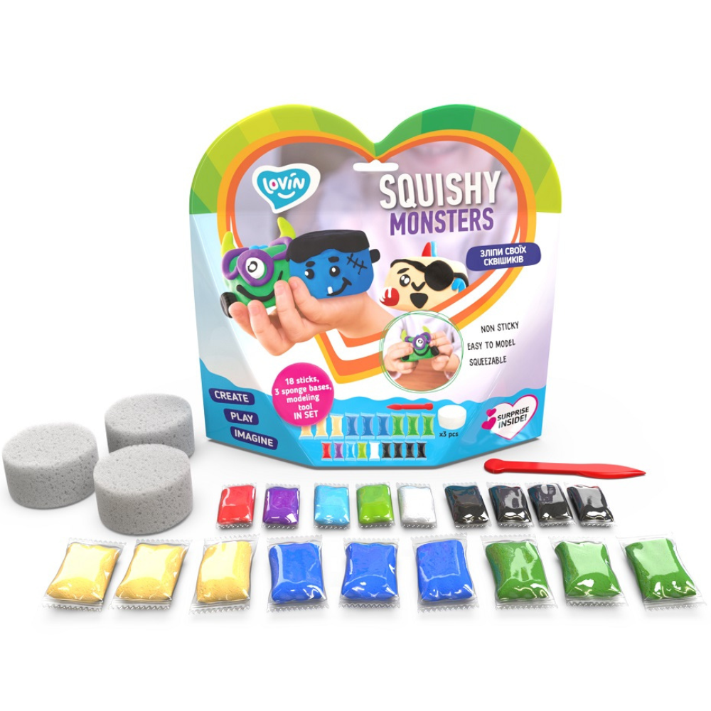 Set creativ - Squishy Monster - Monstri | Lovin\' Do