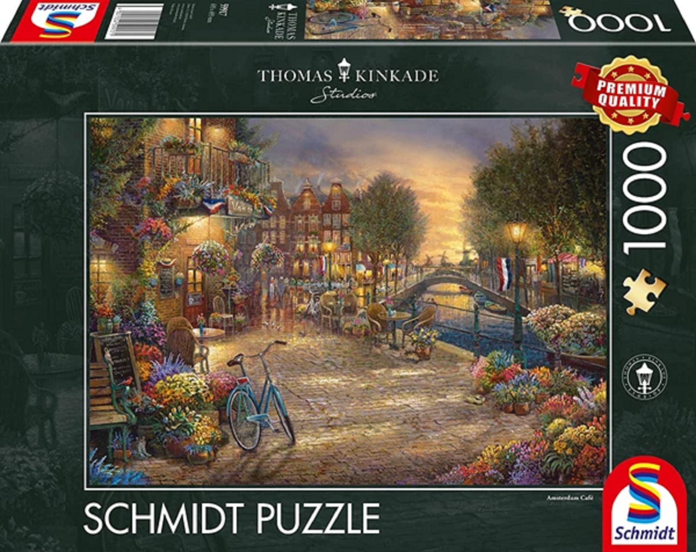Puzzle 1000 piese - Thomas Kinkade - Amsterdam | Schmidt