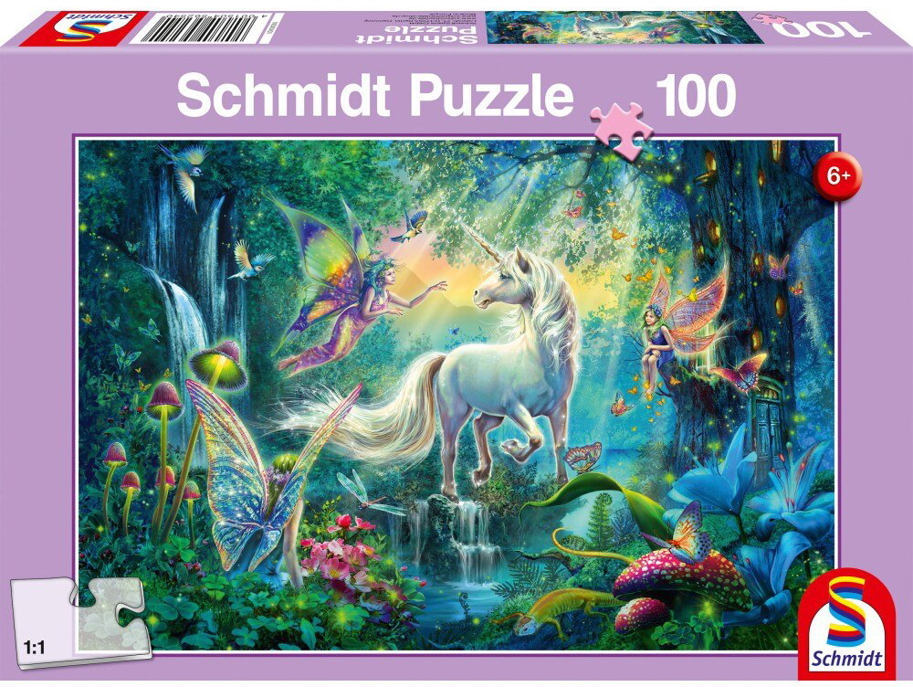 Schmidt Spiele (56074) - Asian Dragon World - 100 pieces puzzle