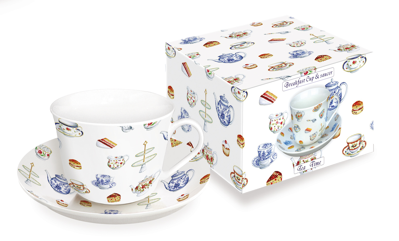 Ceasca cu farfurie - Tea Time | Easy Life
