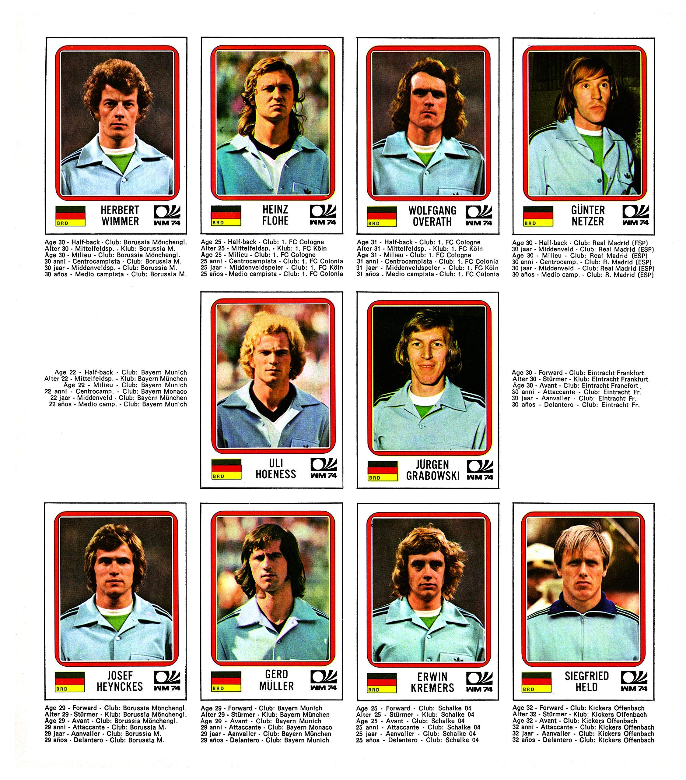 World Cup 1970-2018 | Panini - 5 | YEO