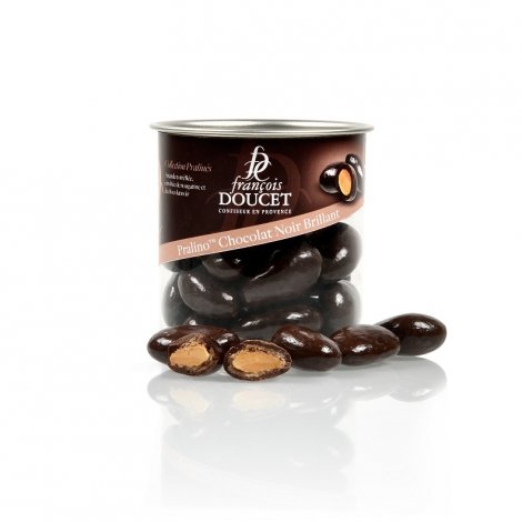 Praline invelite in ciocolata neagra - Pralino chocolat noir 120g | Francois Doucet