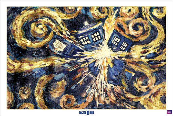 Poster - Doctor Who - Exploding Tardis  | Pyramid International