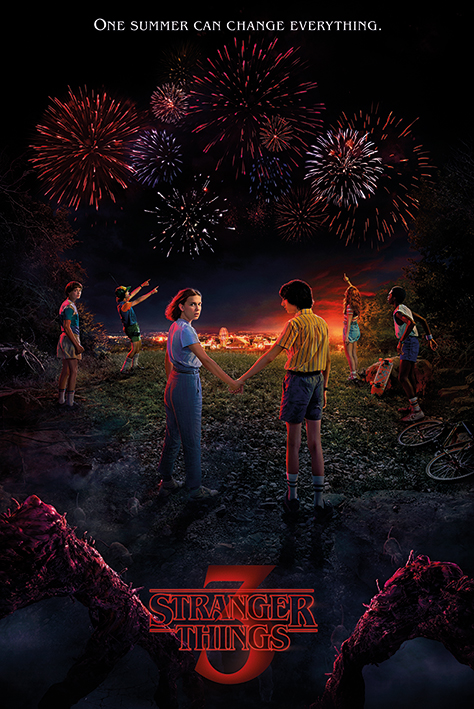 Poster - Stranger Things - One Summer | Pyramid International