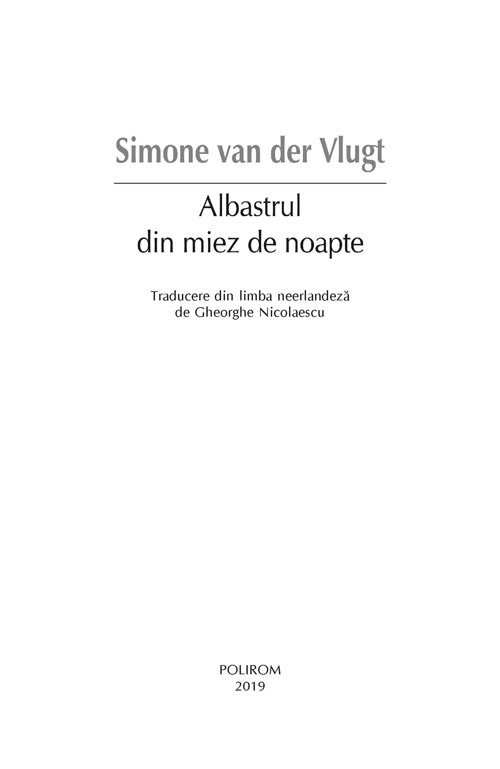 Albastrul din miez de noapte | Simone van der Vlugt - 2 | YEO