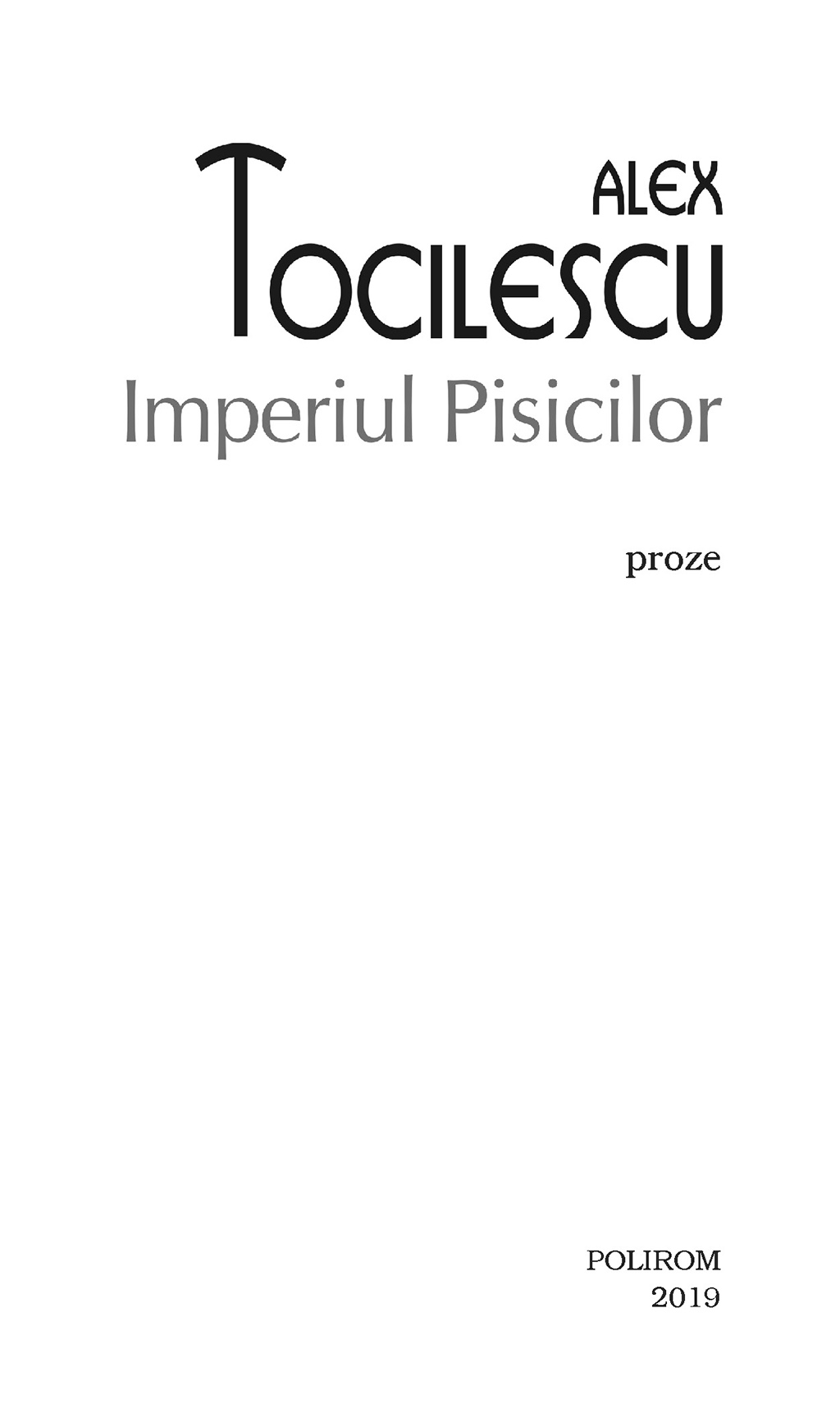 Imperiul Pisicilor | Alex Tocilescu - 4 | YEO