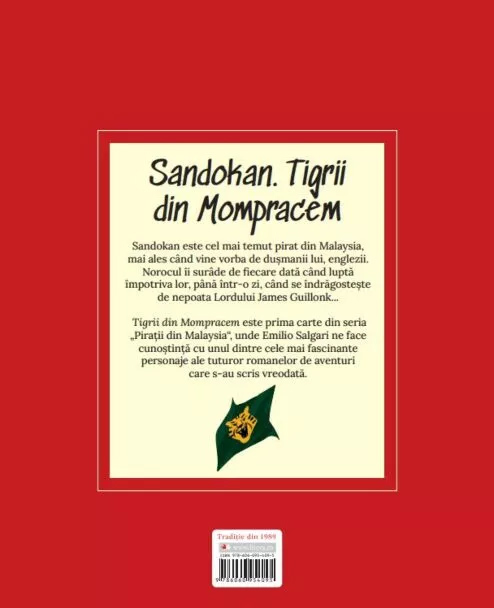 Sandokan. Tigrii din Mompracem | Emilio Salgari