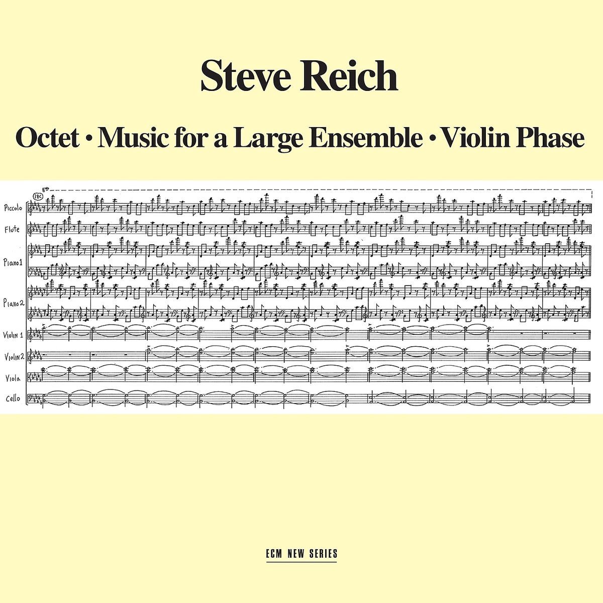 Octet. Music for a Large Ensemble. Violin Phase | Steve Reich