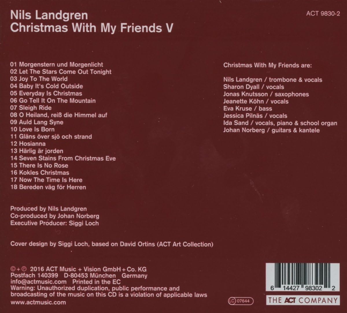 Christmas With My Friends V | Nils Landgren