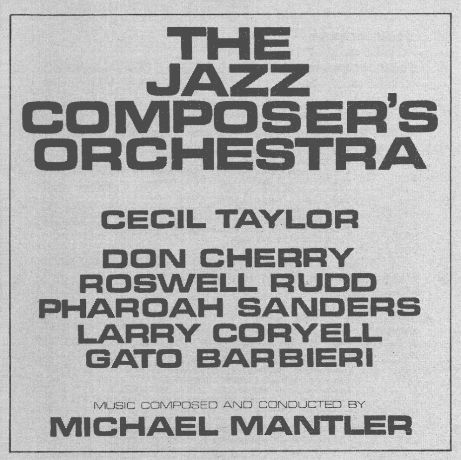 The Jazz Composer\'s Orchestra | The Jazz Composer\'s Orchestra