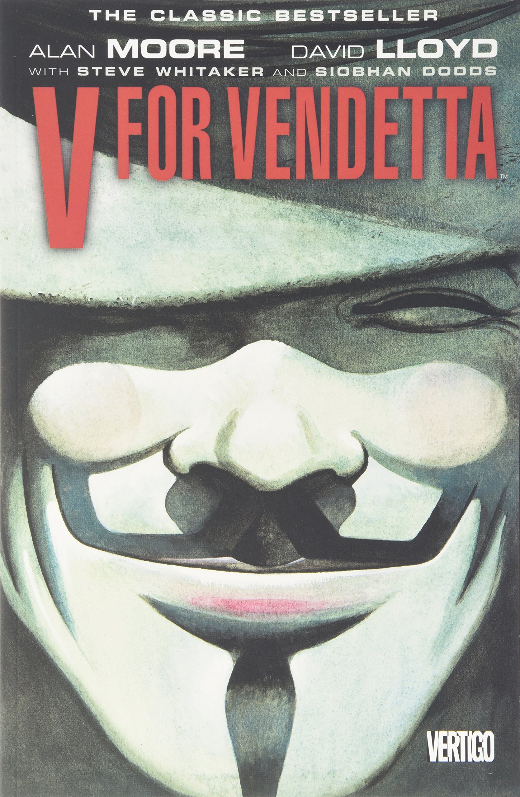 V For Vendetta Book and Mask Set | David Lloyd, Alan Moore