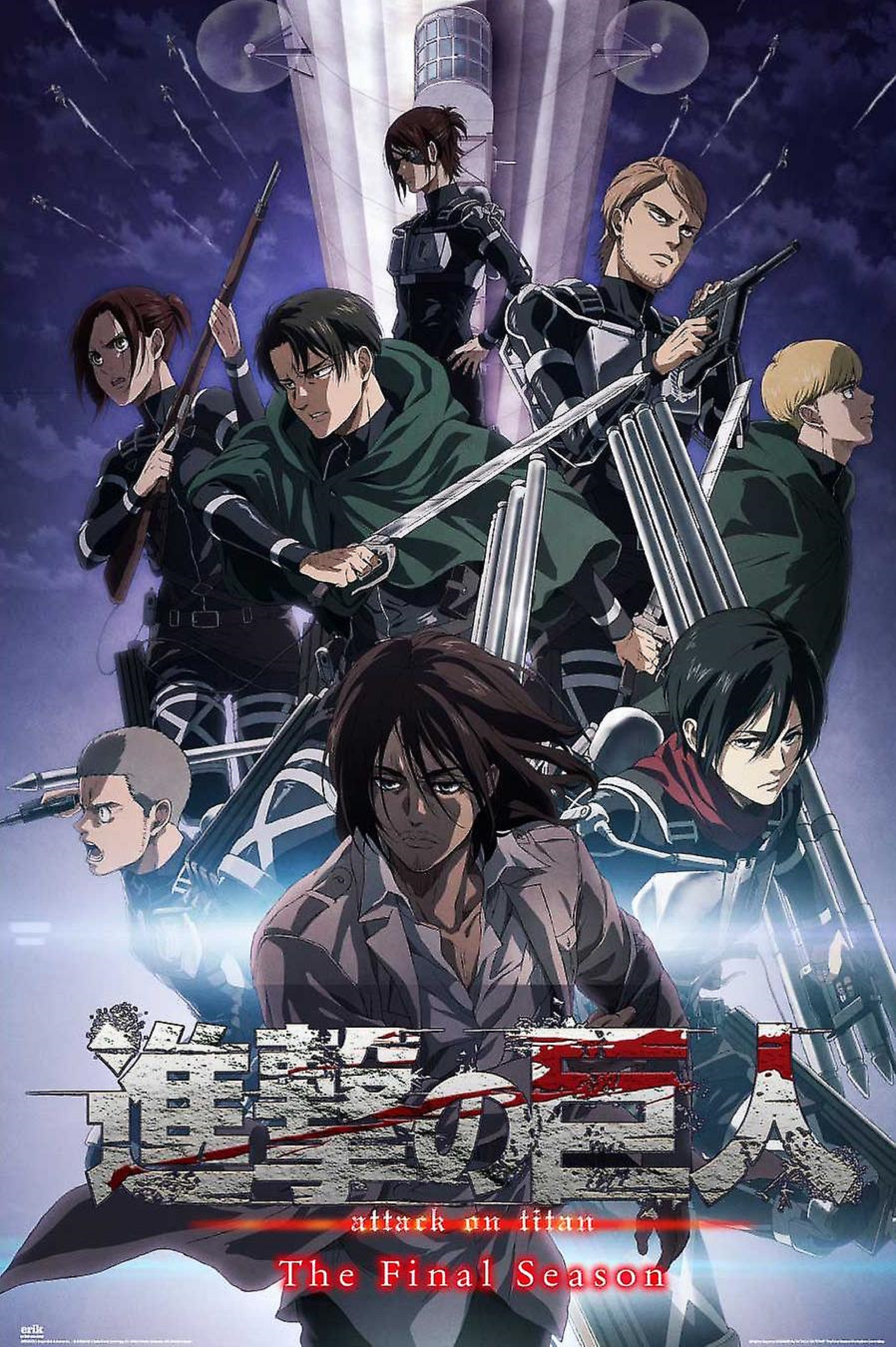 Poster - Attack on Titan - The Final Season | Grupo Erik