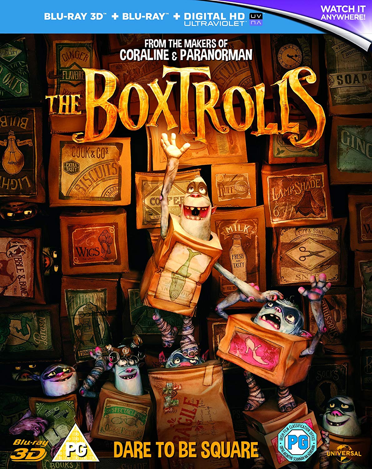 The Boxtrolls (Blu-Ray 3D) | Graham Annable, Anthony Stacchi