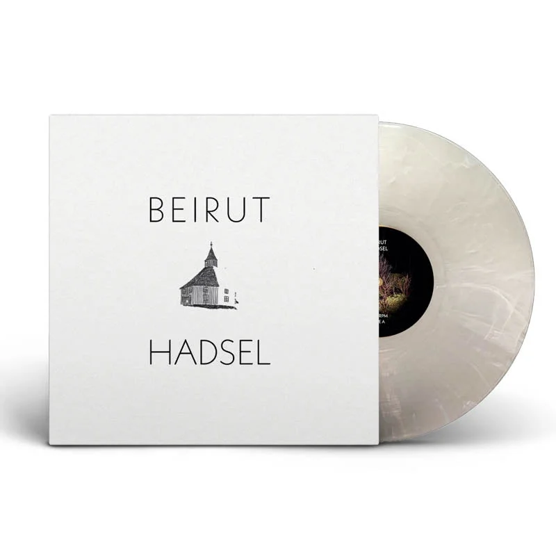 Hadsel - Translucent Gray White Marbled (Icebreaker) - Vinyl | Beirut - 1 | YEO