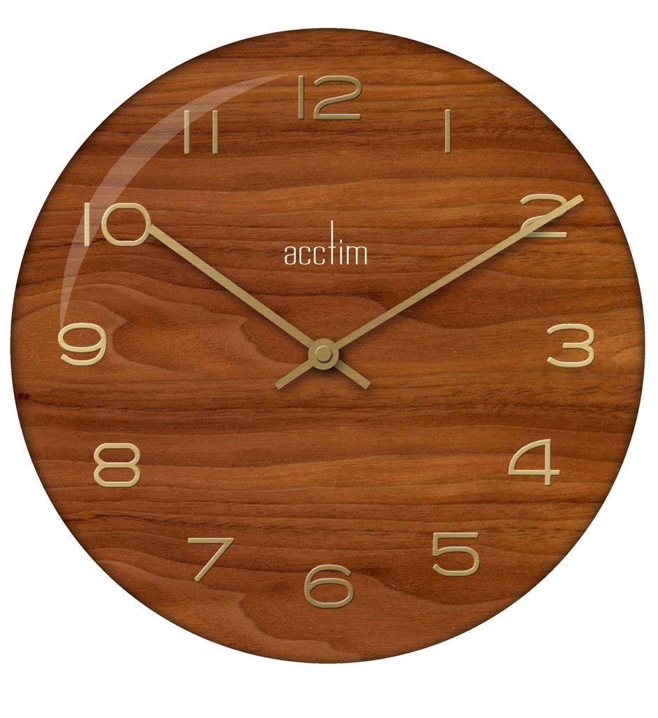 Ceas de perete - Esbjorn - Walnut | Acctim