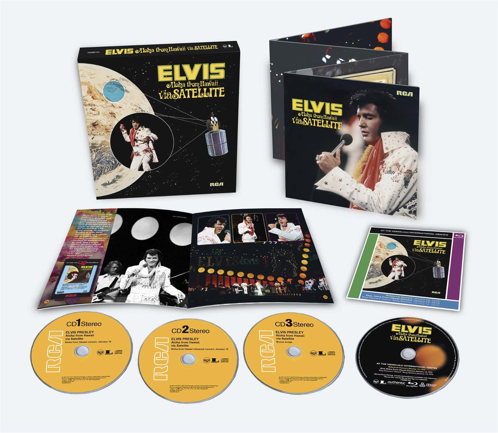 Aloha From Hawaii Via Satellite - CD + Blu-Ray | Elvis Presley