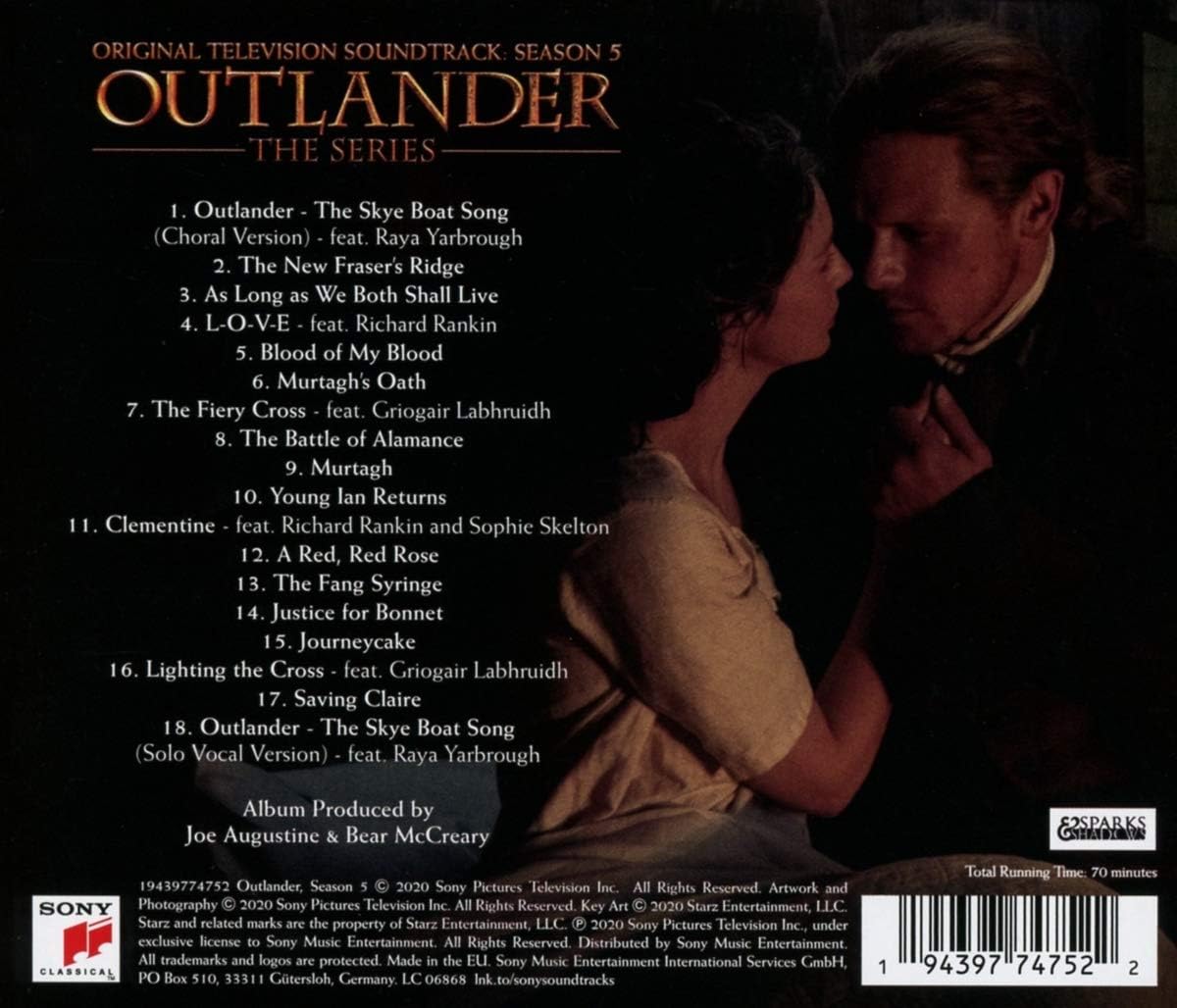 Outlander: Season 5 (Soundtrack) | Bear Mccreary