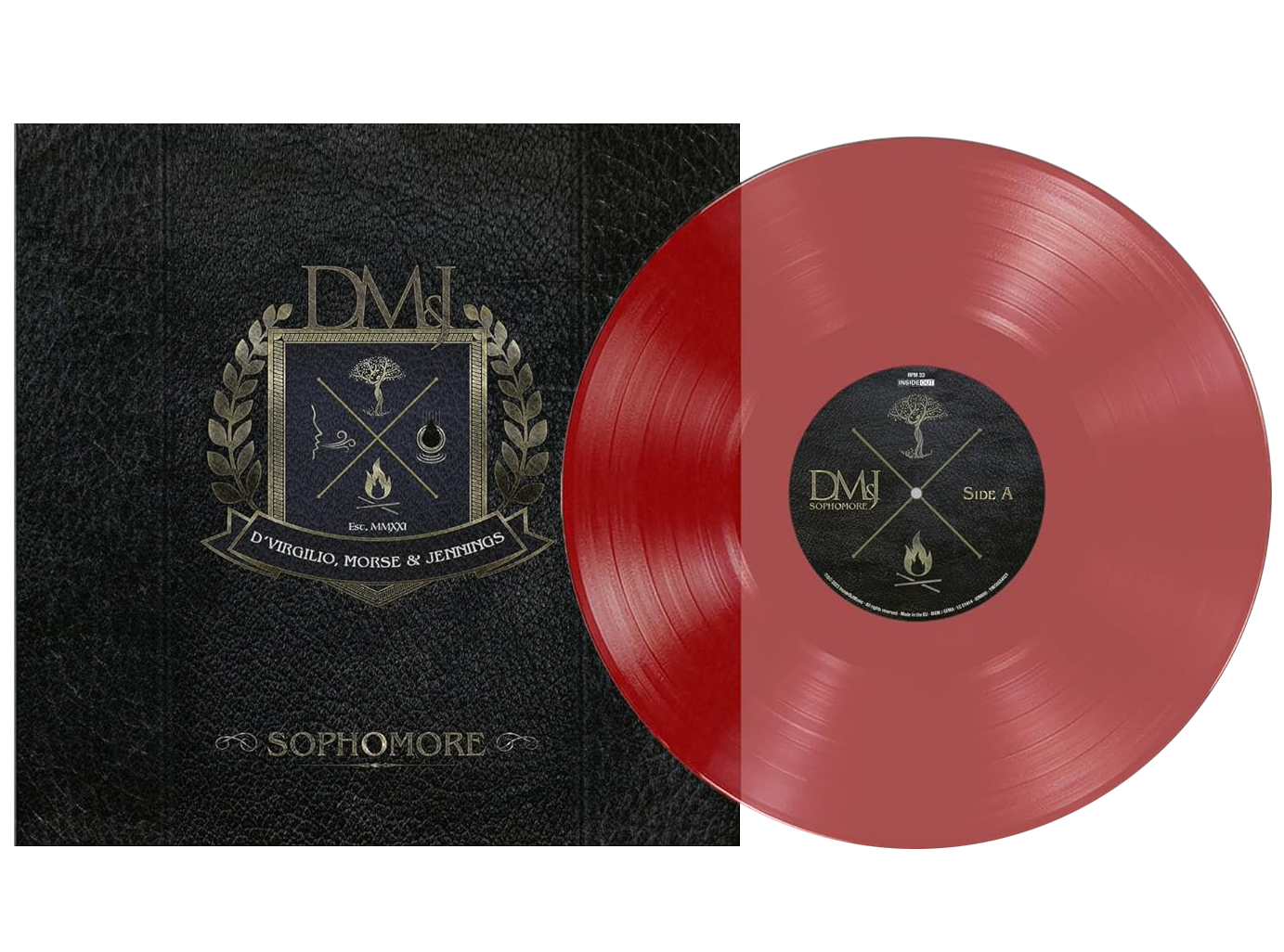 Sophomore (Transparent Red Vinyl) | Nick D\'Virgilio, Neal Morse, Ross Jennings